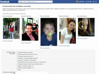 Facebookta Hesap Dondurma
