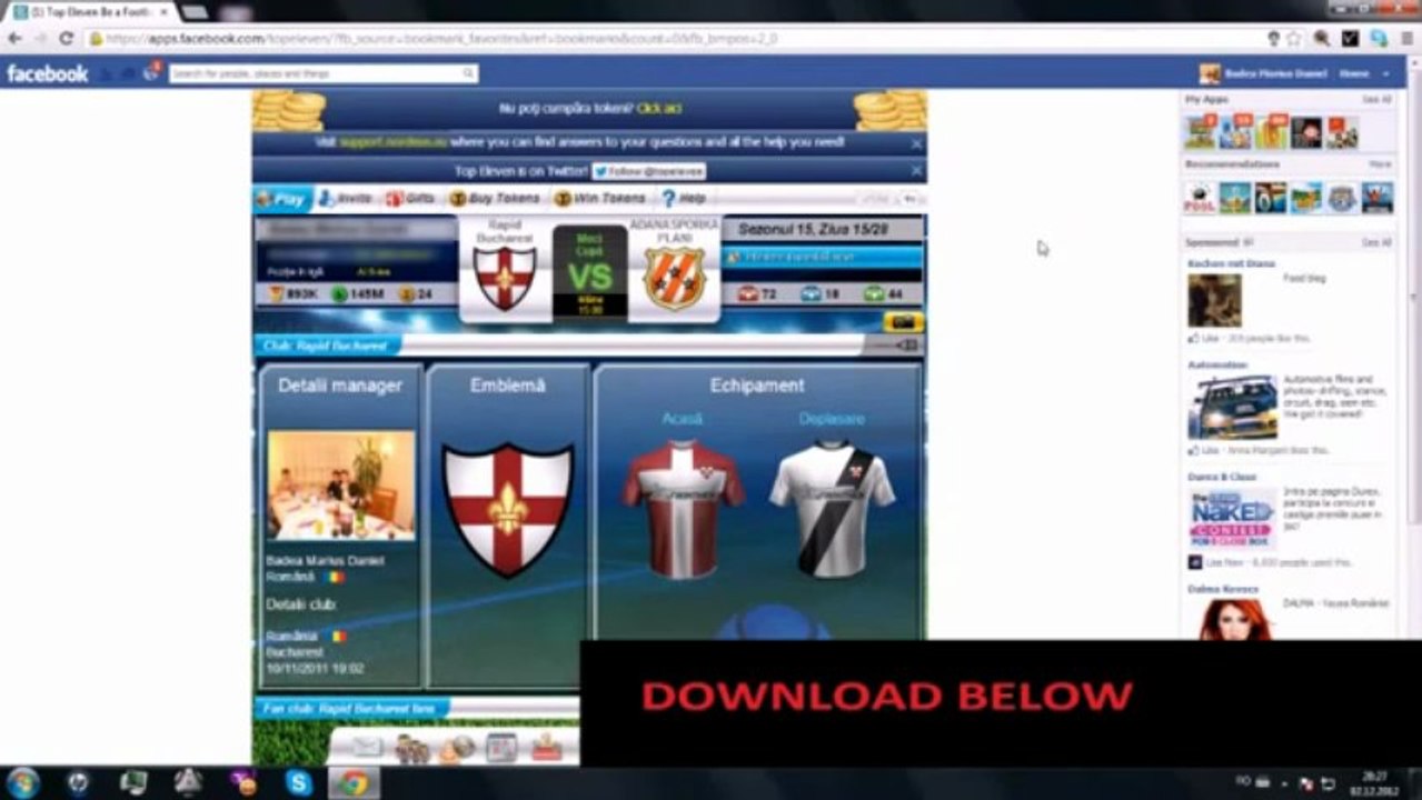 Top Eleven Hack Token - Download Token Hack Tool