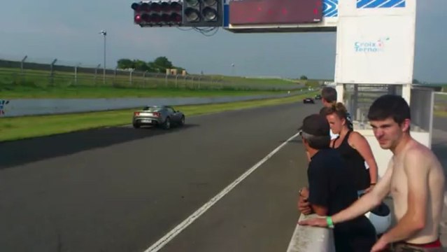 Corvette C6 LS2 ligne droite cirduit Croix en Ternois 62