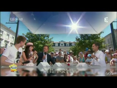 Nolwenn Leroy - Juste pour me souvenir - Interview -Sixième Continent Village départ du Tour de France Castres - @Dom