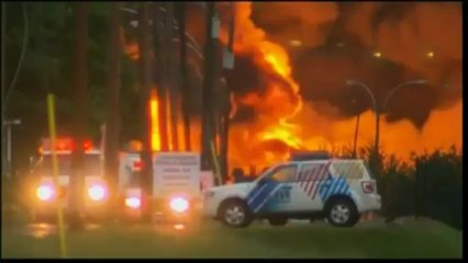 Canada Train Explosions Three People Killed