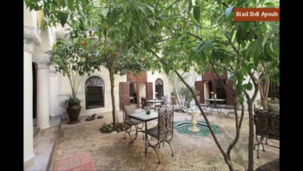 riad a marrakech : riad sidi ayoub