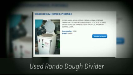 Wohl Associates Inc. Used Bakery Equipment | Bohemia, NY