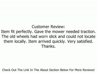 Oregon 72-113 Semi-Pneumatic Wheel 8X200 Turf Tread Review