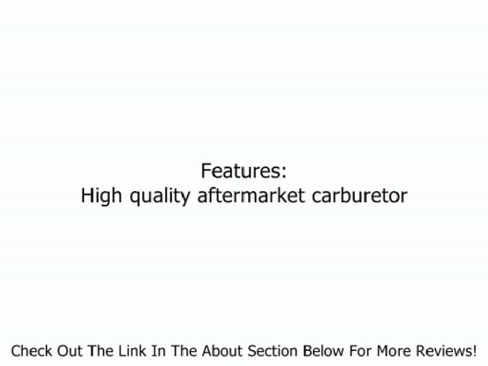 Honda GX160 5.5HP Engine Carburetor Carb Replaces #16100-ZH8-W61 Review