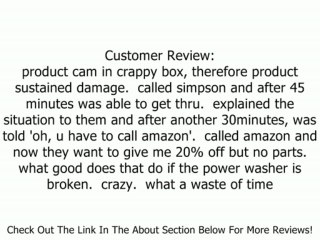 Simpson MSV3025-S Megashot 3,000 PSI Honda GCV190 Premium Gas Powered Heavy Duty Pressure Washer Review