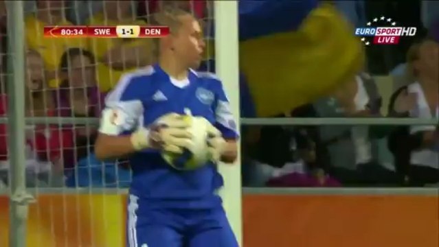 Sweden 1 - 1 Denmark UEFA Euro Womens 2013 Sweden 2nd Half
