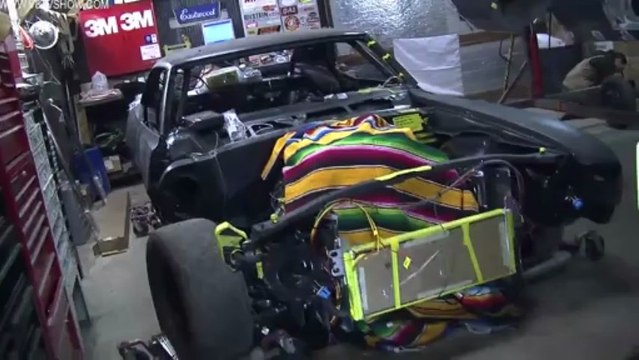 1969 Camaro Lou's Change Chassis Works Roll Cage Install Video pt.2 V8TV