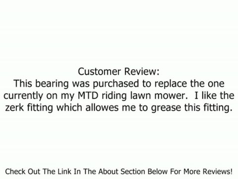 741-0706, 941-0706, Replacement Wheel Bushing with Grease Zerk for MTD, Cub Cadet, White, Yard Man, more Review