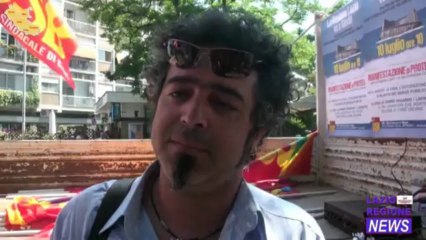 Regione, Usb in protesta: Giunta mantenga promesse, casa reddito lavoro