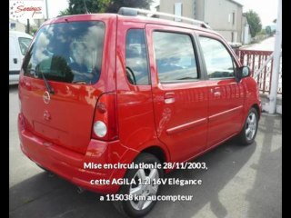 OPEL AGILA Essence sans plomb occasion à 3890 €