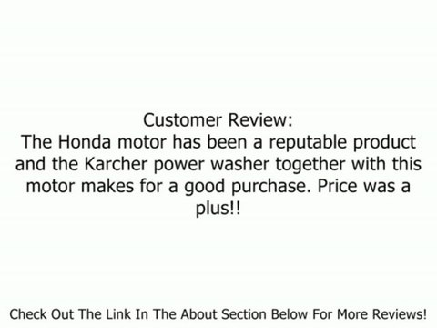 Karcher Expert Series 2800PSI Honda GC190 CARB-Compliant Gas-Powered Pressure Washer, G2800XH Review