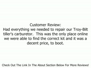 Carburetor Repair Kit TECUMSEH/631029 Review
