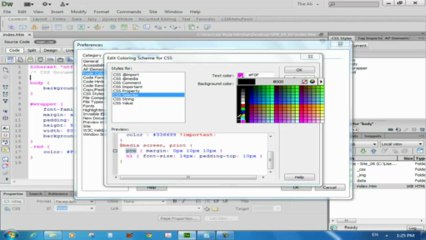 Dreamweaver CS6 Tutorials Urdu Hindi 21