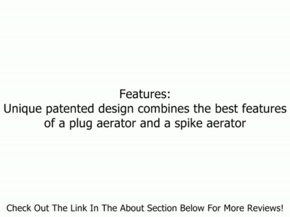 Agri-Fab Turf Shark 40-Inch Curved Tow Spike Aerator 45-0369 Review