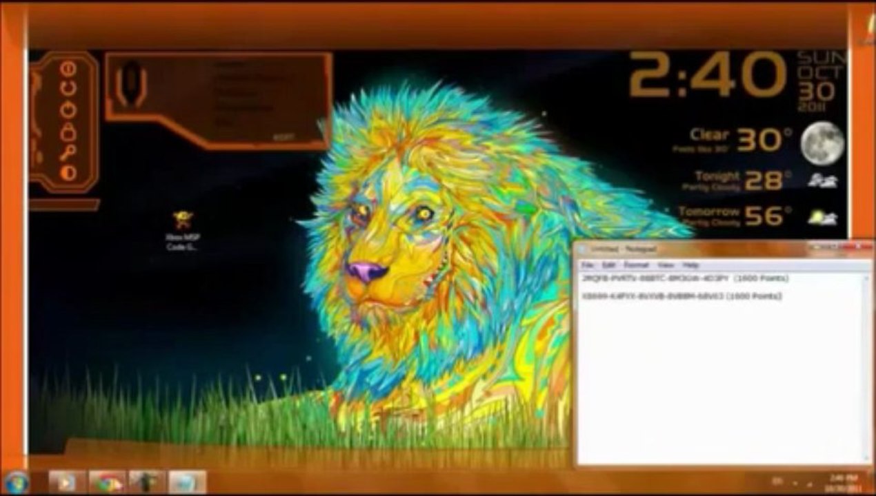 Latest Xbox Live Microsoft Points Generator 2013 - Free Xbox Live codes