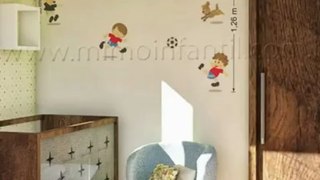 Decoração para quarto infantil - Adesivos Futebol
