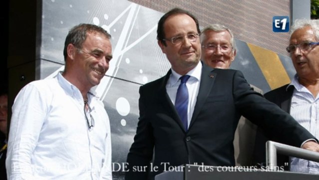 Hollande sur le Tour : des coureurs sains