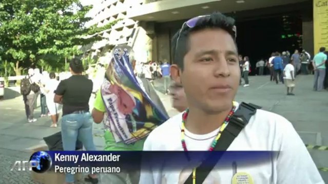 Símbolos de las JMJ llegan a Rio