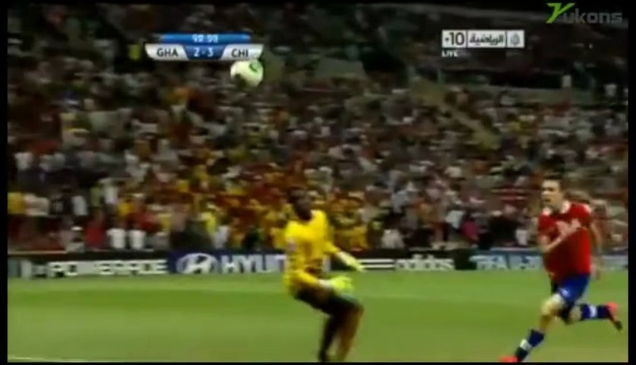 Ghana 2-3 Chile (Gol de Henriquez) MUNDIAL SUB-20