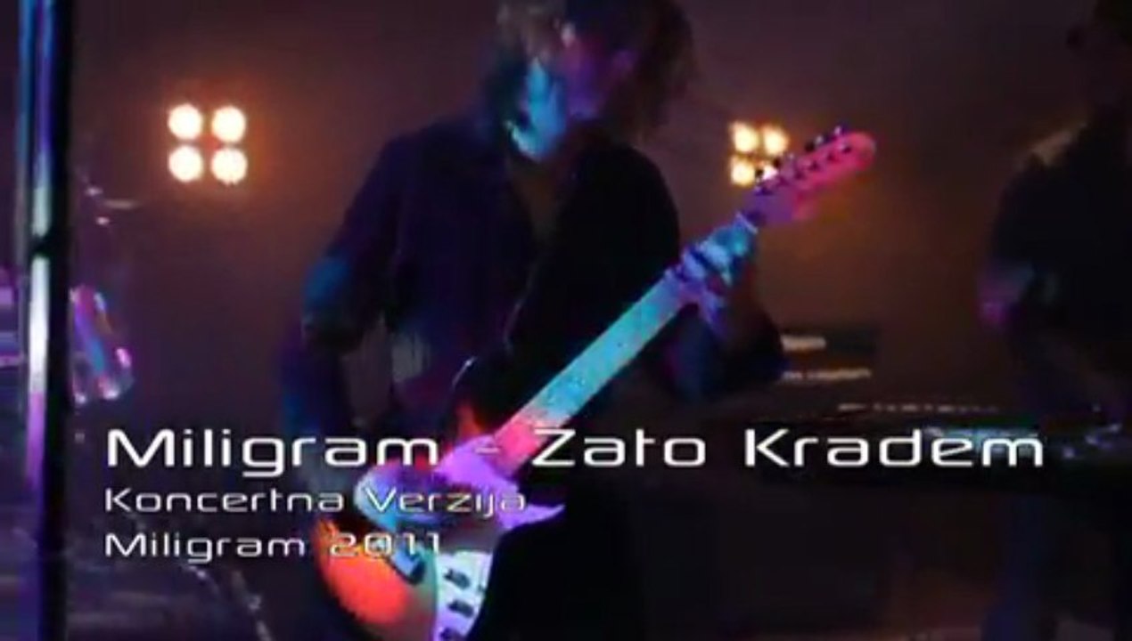 Miligram - Zato Kradem (Official Video)