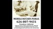 Pasadena Notary Public - 24 Hour Mobile Notary Public