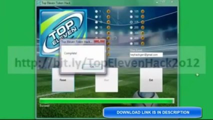 Top Eleven Football Manager Token Hack tool