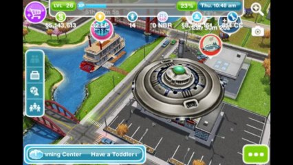 (Sims Freeplay) These are more full shots of the ufo if you are interested! -