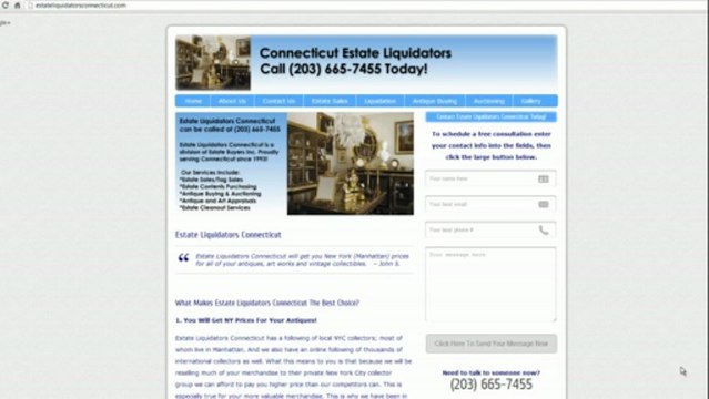 Estate Liquidators Connecticut