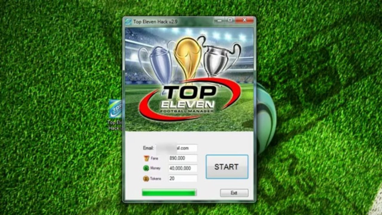 [New version] Top Eleven Hack tool v2.9 Money,Fans,Token