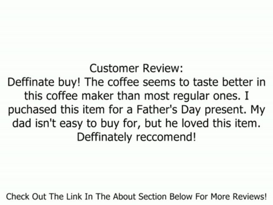 Coleman Portable Propane Coffeemaker with Stainless Steel Carafe Review