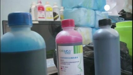 Desarticulada una red de falsificación de billetes...