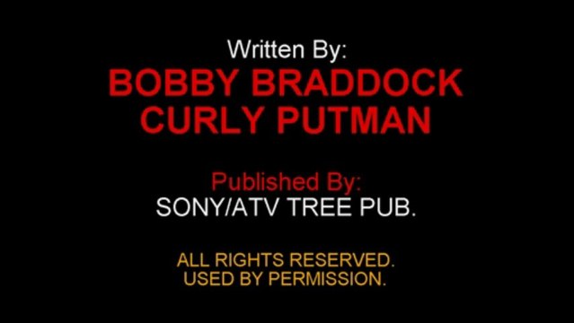 He Stopped Loving Her Today karaoke-George Jones