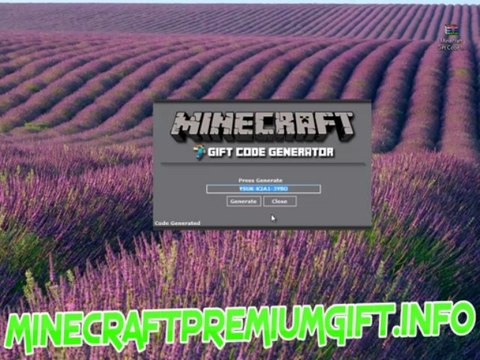 Minecraft Gift Codes for free 2013 Minecraft premium account generator