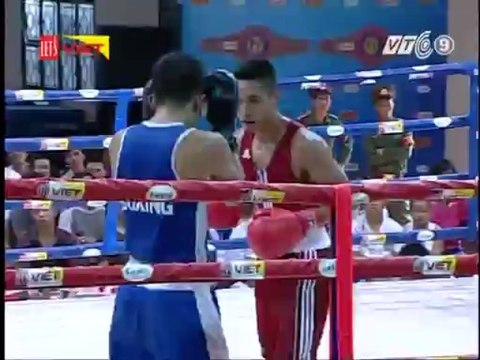 Giải boxing - Trận 6: Võ sĩ Nguyễn Văn Hải (CAND) - Nguyễn Văn Chung (TPHCM)