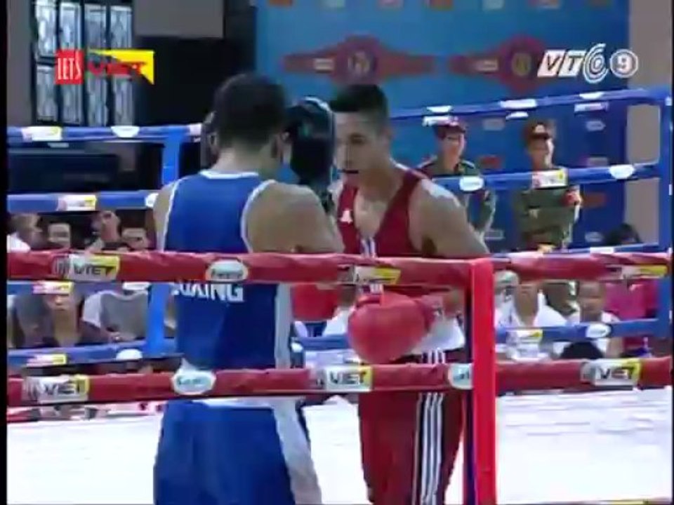 Giải boxing - Trận 6: Võ sĩ Nguyễn Văn Hải (CAND) - Nguyễn Văn Chung (TPHCM)