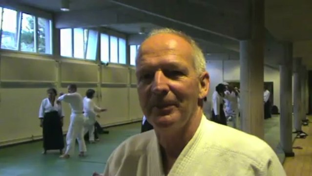 Michel Erb Sensei im Dojo Dählhölzli Bern