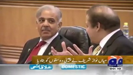 Nawaz Sharif's Meera English Infront of Chinese PM