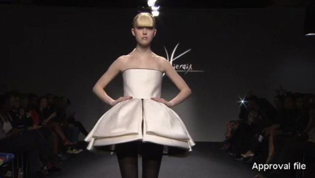 Clarisse Hieraix Couture Fashion Show FW13-14 at L'Espace Pierre Cardin in Paris - Fugue en clair-obscur