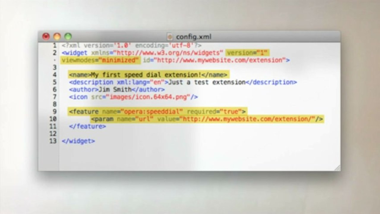 Developers guide to Speed Dial extensions