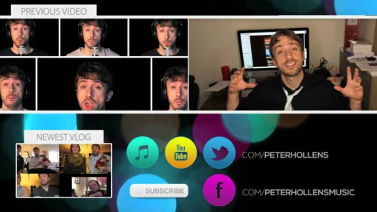 Eric Whitacre - A Boy and a Girl - Peter Hollens feat. Evynne Hollens