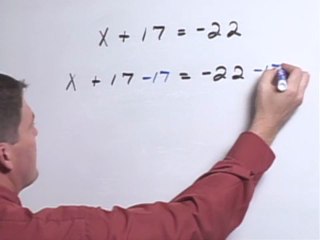 Finding X by Using Addition Property of Inequality