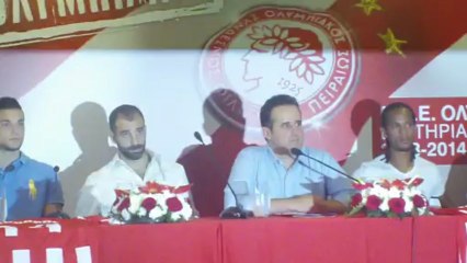 Καραπαπάς και Βρέντζος καλωσορίζουν τους Σαλίνο, Σάμαρη και Ντε Βινσέντι