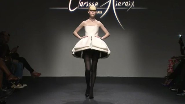 Clarisse Hieraix Couture Fashion Show FW13-14 at L'Espace Pierre Cardin in Paris - Fugue en clair-obscur