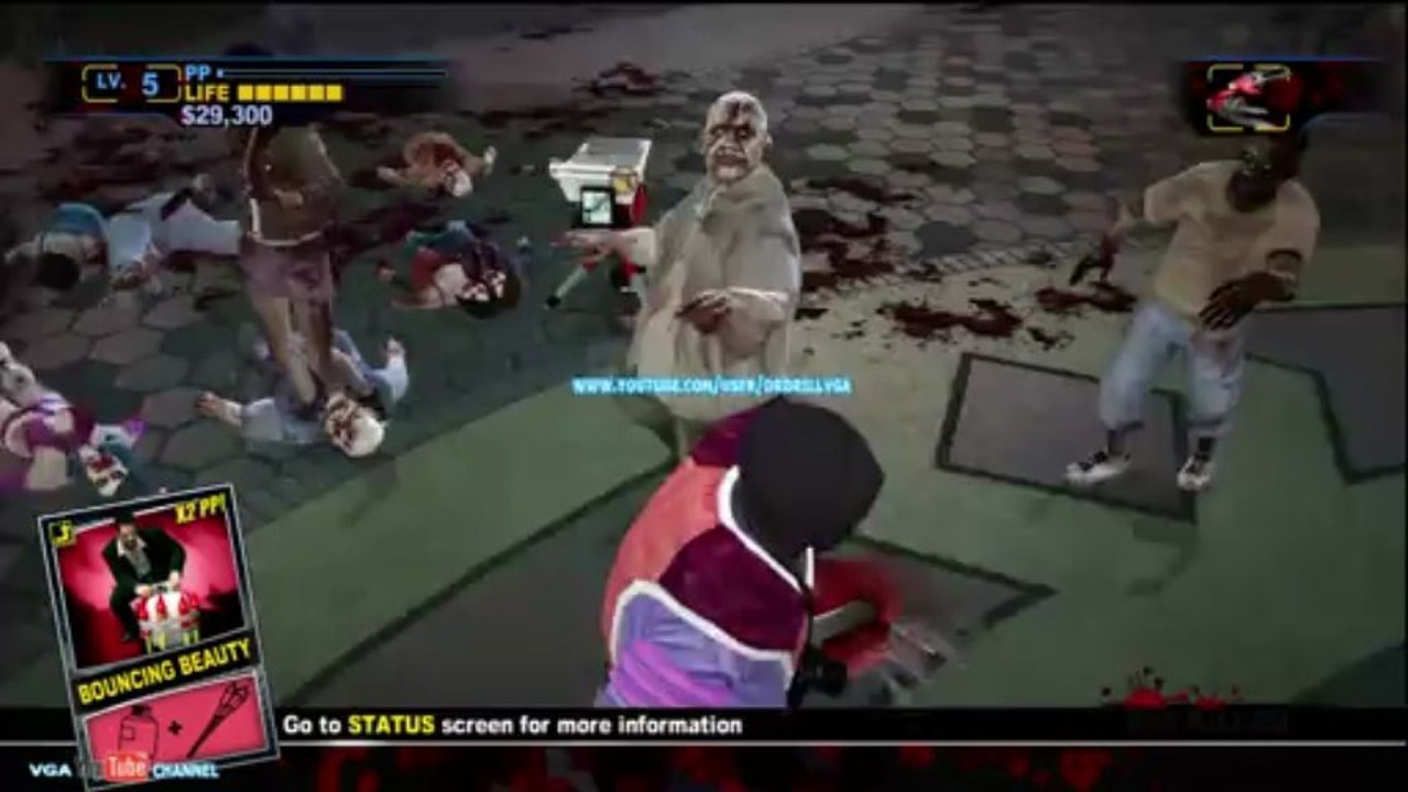 Dead Rising 2 Off The Record Saw Launcher Gameplay Xbox 360 HD