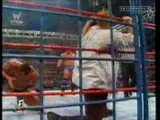 Mankind vs The Rock vs Ken Shamrock