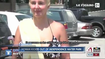 Une mère de famille américaine priée de quitter un parc aquatique à cause de son bikini