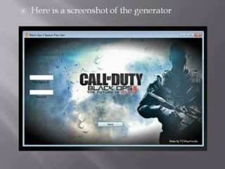 Black Ops 2 Psn Season Pass Generator July 2013