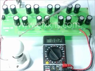 High Voltage DC Upto  3KV From AC By Using Diode And Capacitors In Ladder Network