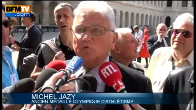 François Hollande rend hommage à Alain Mimoun, sportif exceptionnel - 08/07